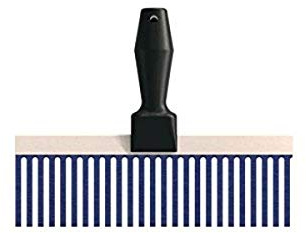 Bon 83-139 Plaster Scarifier 14 with 3 Blue Steel Tines Spring Steel Blade and Plastic Handle