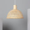 LEDKIA LIGHTING - Hängeleuchte Bamboo Handan | Natürliches Bambusdesign | E27 Fassung bis 40W | Für Wohnzimmer, Küche, Schlafzimmer | Handgefertigt, Natürlich, Bambus