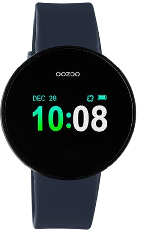 Oozoo Damen Armbanduhr Smartwatches Multifunktion Silikon dunkelblau UOQ00208 Multifunktionsuhr