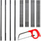 QIQN de 20 lames de scie à chantourner 10/15/18/24 dents pour scie à chantourner 127 mm