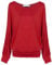 Van Der Rich ® - Oversized Pullover - Damen (ML-Rot, L)