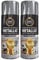 Classic Signature - 2 x Metallic Bright Silver Spray Paint 400ml Multi-Purpose Use, Spray for Metal and Wooden Furniture, Ornaments, Decorative Items and Much More for Interior & Exterior