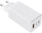 GREVA Chargeur USB C 65 W Charge Rapide, Chargeur Type C GAN 3 Ports, Adaptateur USB C Secteur Prise Type C Mural Compact pour iPad Pro, MacBook, Tablet, Samsung Galaxy, Apple, Huawei, Xiaomi, Blanche