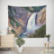 EHOMERY Wandbehang Abstrakt Wanddecken Fallen 3D Wandteppich Wanddekoration Vorzimmer Wohnzimmer Schlafzimmer Wandbehang Dekoration 350x250cm