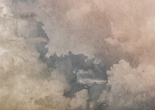 Rasch Tapete 363166 - Fototapete auf Vlies mit Wolken und Himmel in Weiß und Blau - 3,00m x 4,24m (LxB)