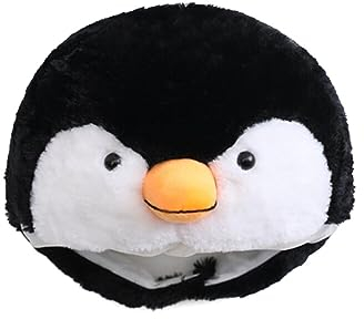 LICHENGTAI Halloween Hut Plüsch Pinguin Hüte Lustige Kinder Tier Hut Kostüm Zubehör Hüte Kopfbedeckungen für Kinder Erwachsen Cosplay Fotoautomat Requisiten Halloween Party Neuheit Hüte