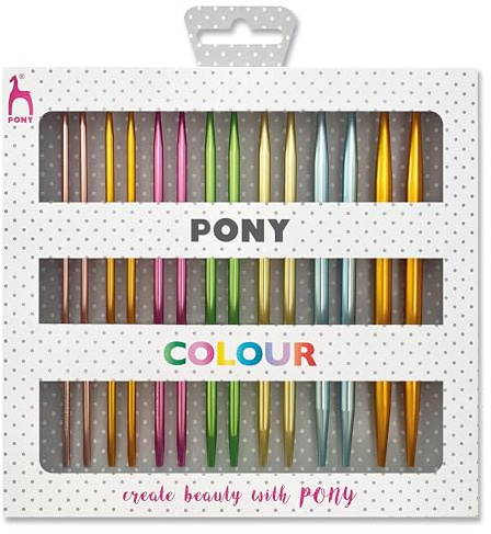 Pony Colour Wechselbare Nadelset 14 cm 3-7 mm Polkadot - 1 Stück