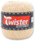 Frida's Wollhaus Twister 100 g Häkelgarn 100 Baumwolle mercerisiert gekämmt gasiert 18 Farben (20 | Natur)