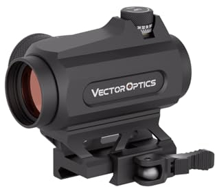 Vector Optics SCRD-72 Maverick-II 1x25 Genii Motion Sensor Rotpunkt Visier für Sport, Airsoft und Jagd, Luftgewehr, Ziel-Visier, Reflex-Visier, Red-Dot zum zielen