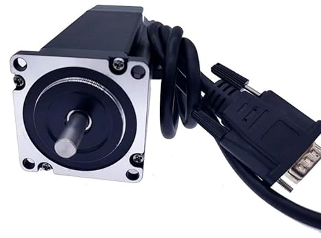 Generic Motor Nema 23 Closed-Loop Stepper Motor Driver Servo Motor 57HBS3401 96mm Step Motor 2.2NM 1000ppr Hybrid Closed Loop Step Motor+line (Size : 8mm Motor), FYBLELEJE-8MMMOTOR