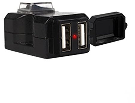 Qqmora Chargeur de Téléphone USB pour Moto, Rapide, étanche, Double Port, pour Smartphone, Tablette, GPS, Vélo électrique (9‑90V),Chargeur de Voiture