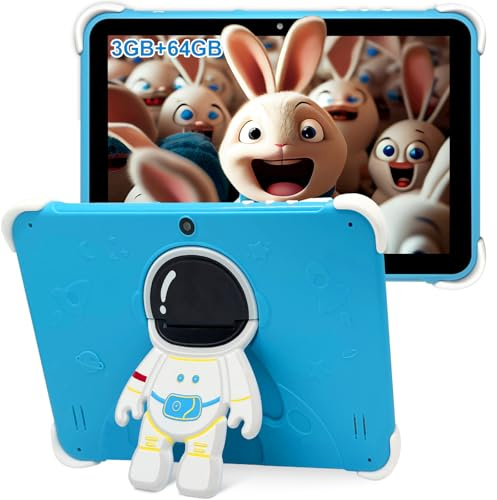 kids tablet 10 inch, 14 android kids tablet, 3GB+64GB, 8-core CPU, WiFi 2.4/5G WiFi 6, 12H battery life, parental control, 1280x HD display