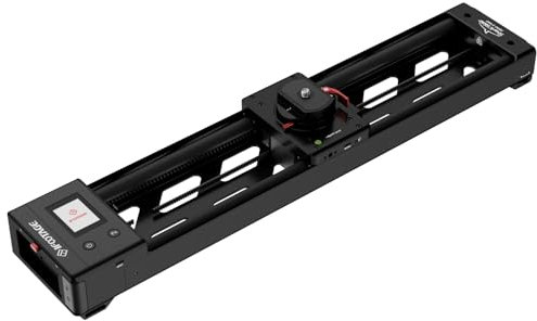 IFOOTAGE Shark Slider Nano II-660 (66cm) Motorisierter Kamera Slider,Mobile APP/IPS-Touchscreen-Steuerung,360°-Panoramaaufnahme, Extrem Leise,Tragkraft bis zu 3.5kg
