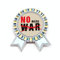 Broche « No More War Love Peace World », M, Métal