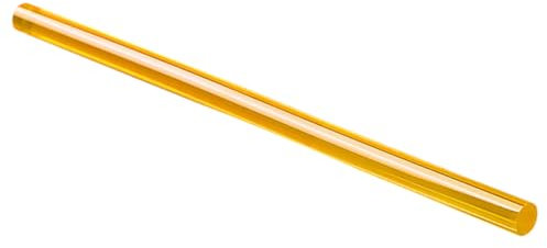 Beatifufu Hot Melt Glue Stick Nylon Yellow Glue Rod for Diy Craft for Handicrafts Making and