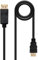 Watio Wave Convertidor - convertidor DisplayPort a HDMI de 10 m, Color Negro, Compatible con Alta definición, conección fácil, Alta Durabilidad y Calidad. *