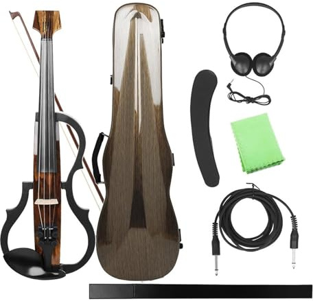 Standard-Violininstrument 4/4 Violine Carbonfaser Bogendraht Zubehör(3/4)