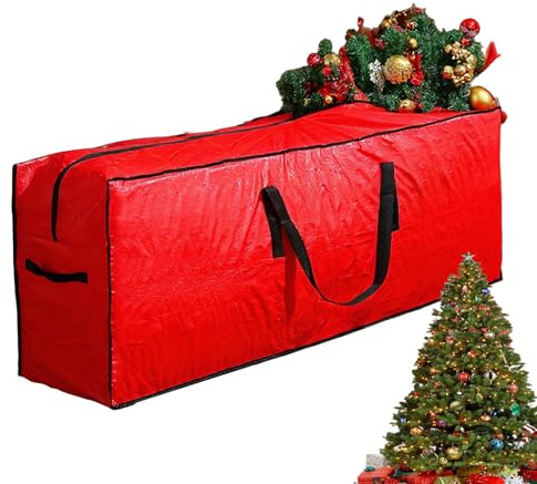 Caja De Almacenamiento Para Árbol De Navidad, Bolsa Impermeable De 2.3 Metros Para Árbol De Navidad, Organizador Plegable Para Hogar, Trastero Etc.