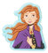 Crocs Jibbitz Disney Frozen-Schuhanstecker | Individualisieren Sie Ihre Crocs mit Jibbitz Disney Frozen 2 Anna One-Size