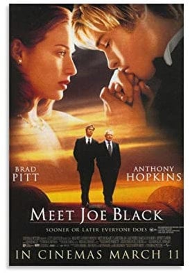 Rudd Meet Joe Black (1998) Poster-Wandkunstdruck, Retro-ästhetische Raumdekoration, Malerei, Leinwand, Poster für Zuhause und Büro, 50 x 75 cm
