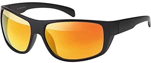 BEZLIT Damen Herren Sonnen Brille Elegante Designer Sport Biker Rot