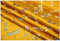 NAKAN Bunt Libelle Jacquard Brokat Stoff 90cm Breit Meterware Für Bekleidung Handarbeit Taschen Kissen Cheongsam(Color:Orange Gelb)