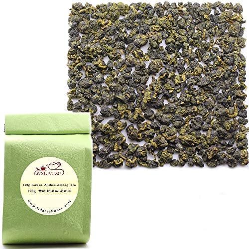 LWXLJMJZC-Taïwan Alishan Jinxuan Oolong-150g (75 tasses) Oolong Chinois-Feuilles de Oolong en Vrac au Goût Crémeux