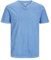 JACK & JONES Jjesplit Neck camiseta SS Chaqueta Acolchada, Costa del Pacífico, S Hombres