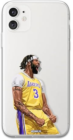 MYCASEFC Coque Football Anthony Davis Huawei Honor 8X en Silicone. Housse de Football pour Smartphone Imprimée en France en TPU
