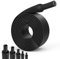 Lsnisni 3:1 Guaina Termorestringente Ø7,9/15,4/19,1/30/40mm, Tubo Termoretrattile con Adesivo 2m, Guaine Termoretrattile Nero (Ø15,4mm 2m)