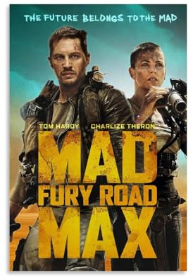 Mad Max Fury Road Art Poster Dekorative Malerei Leinwand Wandkunst Wohnzimmer Poster Schlafzimmer Malerei 08x12inch(20x30cm)