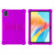 GIOPUEY Cover Compatibile con Teclast M50 / Teclast M50 PRO - con Supporto - Custodia Protettiva in Silicone TPU Morbida Case - Purple