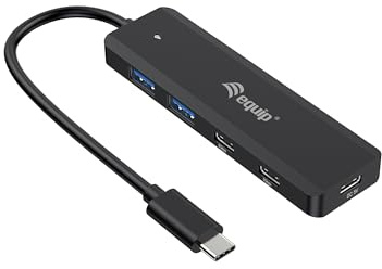 Equip 128964 USB-C 4-Port USB 3.2 Gen 1 Hub, USB-C x 2, USB-A x 2