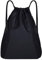 Turnbeutel Lässig Wasserabweisend Schwarz Sportbeutel - Rucksack mit Kordelzug Verstellbar Tunnelzug Gymsack Wasserfest Tunnelzug Sporttasche für Herren Damen - JSB031-03
