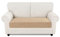 Easy-Going Stretch Sofa Couch Überzug 2 Sitzer, 1 Stück Universeller Rutschfester Sofa Sitzkissenbezug, Waschbarer Jacquard Sofaschutz Hund Katze Kind, Kuscheliger Küchensofa Cover, Kamel