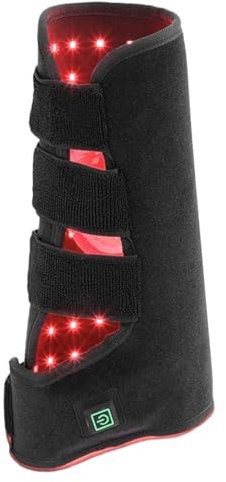 Ceinture de thérapie rouge pour la jambe de cheval, 850 nm infrarouge & 660 nm enveloppe de luminothérapie rouge, portable portable infrarouge rouge thérapie pour la récupération des muscles de cheva