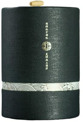 Contenedor de almacenamiento de té de cultura china, caja de té, tarro de almacenamiento de té, tarro de almacenamiento de té portátil, papel para té suelto