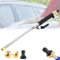 Pjjrdh Jetsono High Pressure Water Gun Wand, Aluminum Alloy & Copper, Ball Valve, 2-in-1 High Pressure Power Washer Wand, Yellow