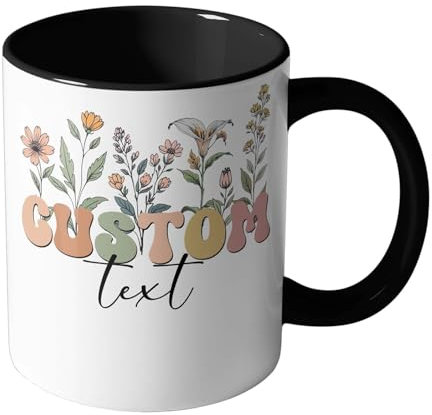 ORRATL Tazza Personalizzata con Foto e Testo - 11oz Tazze Personalizzate in Ceramica Regalo Personalizzato per Compleanno, Natale, San Valentino