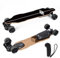 ExploTex Elektro Skateboard, Vierrädriges Longboard mit Zwei 1000W Nabenmotoren, Wasserdichtes, Stoßabsorbierendes Skateboard, Maximale Belastung 100KG, 45KM/H, 30KM