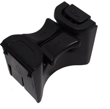 Zoegneer Car Cup Holder Insert Divider Center Console Storage Box Cup Holder Clip Divider Insert For A Class B Class W177 2018-2023 Plastic Black A1778109703