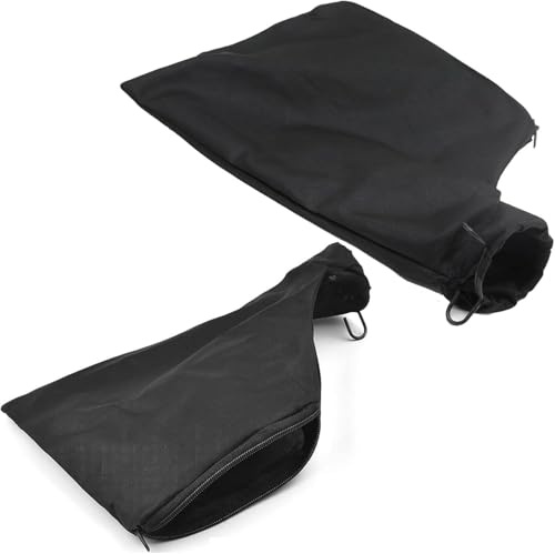 2 PCS Mitre Saw Dust Bag Replacement - Zipper & Wire Stand Design, Easy Disposal Dust Collector Bags | Fits 255 Mitre Saw, Compatible with Sander & Power Tools Accessories