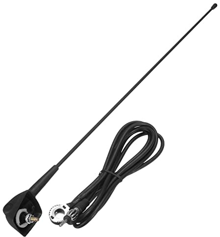 Antenne de Toit de Voiture Base d ' antenne Câble de mât Amplificateur FM Compatible avec 106 205 206 306 307 309 406 806 de Rechange et Ensemble d ' antennes Accessoires de