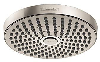 Hansgrohe Croma Duschkopf gebürsteter nickel