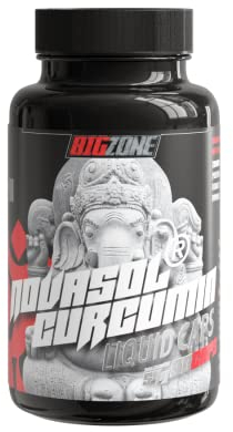 Big-Zone Curcumin Curcuma (Kurkuma) NovaSol® Curcumin Made in Germany | 90 Liquid Kapseln
