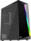 AeroCool SHARD - PC-Gehäuse, ATX, Acrylglasscheibe, RGB 13 Modi, Lüfter 12cm, Schwarz