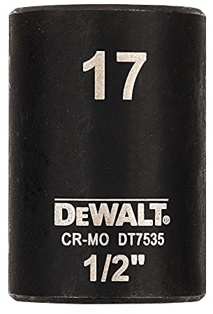 DeWalt DT7535-QZ Douilles Impact diamètre 17 mm 1/2 Argent