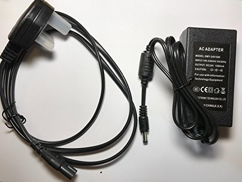 Replacement for 24V 750mA AC Adaptor Power Supply for Logitech Driving Force Pro/GT WA-18K24FK