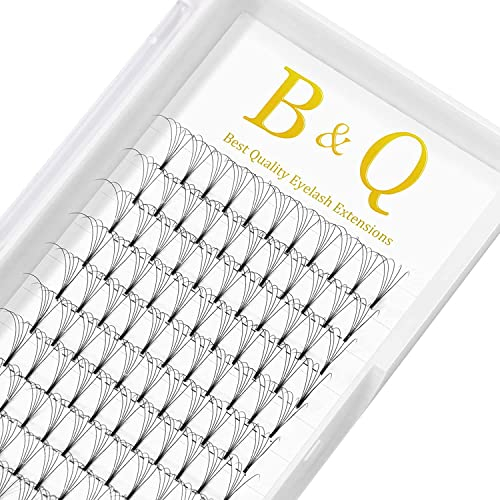 Volumen Wimpernverlängerung C D Curl Fächerwimper Russisch 3D 5D Volumentechnik Künstliche Wimpern Stärke 0.07/0.10mm Wimpernverlängerung 12 Reihen/Tablett(5D-C-0.10,12 mm)