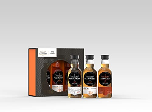 Glengoyne - Time Capsule - 3 x 5cl Miniatures - 12, Legacy Series Chapter 2 & 18 Year Old - Whisky